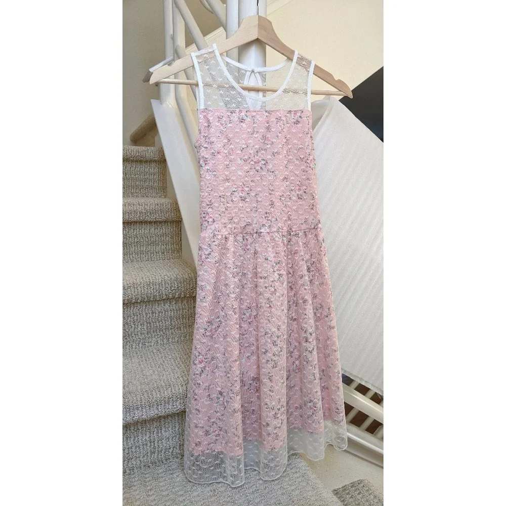 PENNY CANDY Pink Floral Dress size: 12